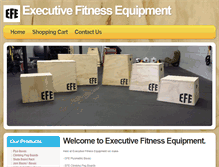 Tablet Screenshot of executivemanufacturing.com